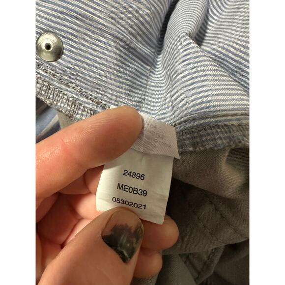 Peter Millar Signature Sateen Five Pocket Pant Grey Size 32 Golf Performance - Picture 4 of 9